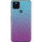 Cheetah Print Purple and Blue Google Pixel 5 Skin